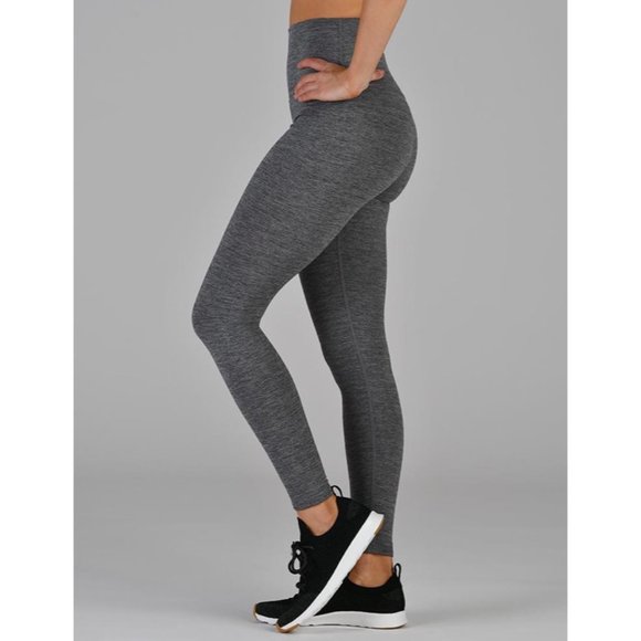 Glyder High Waist Pure Legging - Stone Heather - Picture 2 of 3